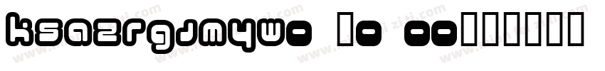 KSAZRGJMYW0 20 00字体转换
